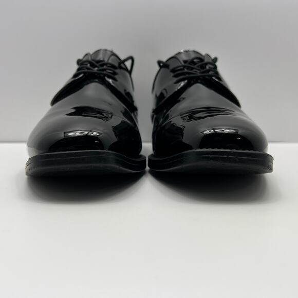Fabian Couture S110-M Black Upper Plain Toe Derby Mens 10.5M Dress Shoes - Picture 2 of 9